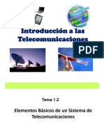 Introducción A Las Telecomunicaciones.