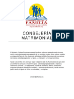 Consejeria Matrimonio MCFF