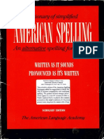 Dictionary of Simplified American Spelling PDF