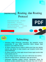 Subnetting, Routing Dan Routing Protocol