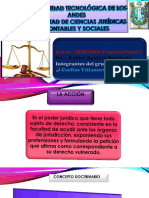 Diapositivas de Derecho Procesal La Accion Dereco Procesal Penal