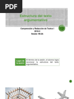 1B-100000N01I Estructura Del Texto (Diapositivas) 2018-3