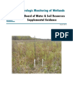 Hydrologic Monitoring of Wetland Sites Guidance 4