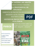 Trabajo de Gerencia de Proyectos: Mejoramiento de Intercambio Vial en La Interseccion de La Av. La Salud / Av. Los Incas - Av. Dolores - Arequipa