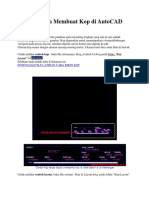 Tutorial Membuat KOP Di AutoCAD