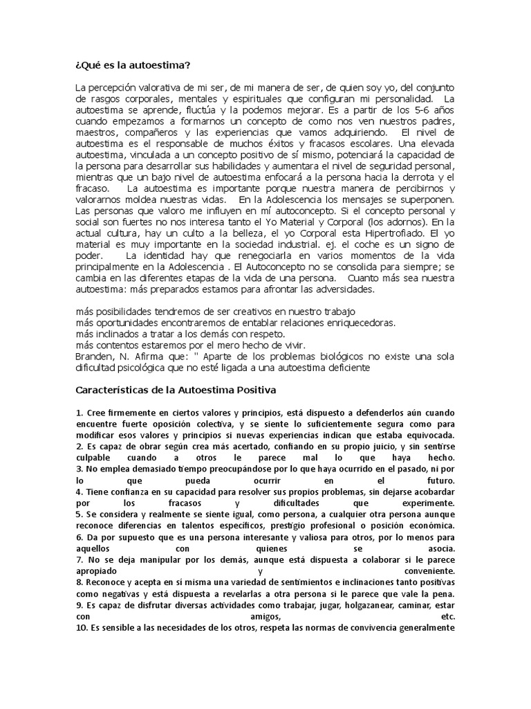Importancia de la Autoestima y Motivación | PDF | Motivación | Motivacional