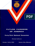 Future Farmers of America - 92 Pags.