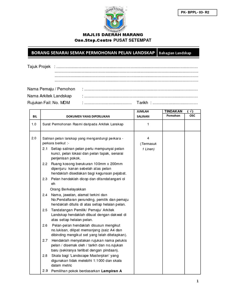 000 Checklist MDM | PDF
