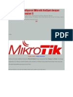 Step by Step Konfigurasi Mikrotik HotSpot Dengan User Manager