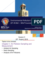 Environmental Pollution Control (ET ZC362 - WILP Course) : BITS Pilani