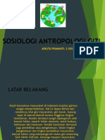 Sosiologi Antropologi Gizi 1