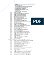 Sap Copa T-Codes