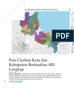Peta Cirebon Kota Dan Kabupaten Berkualitas HD Lengkap
