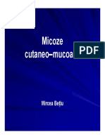 3 Micoze Cutaneo Mucoase