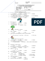 Ulangan Tengah Semester Genap TAHUN PELAJARAN 2016/2017