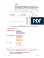 Answers of Assignment 5:: CS206 Systems Analysis and Design