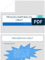 Pengelompokkan Obat