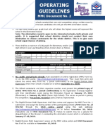 Operating Guidelines MMC Document No. 2