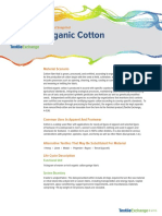Organic Cotton: Material Snapshot