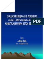 1813_EVALUASI KERUSAKAN & PERBAIKAN AKIBAT GEMPA PADA BANGUNAN KONSTRUKSI RUMAH BETON BERTULANG.pdf