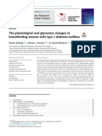 The Physiological and Glycaemic Changes in Breastfeeding Women With Type 1 Diabetes Mellitus