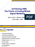 SystemVerilog-AMS: The Future of Analog/Mixed-Signal Modeling