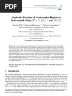 Algebraic Structure of Neutrosophic Duplets in Neutrosophic Rings
