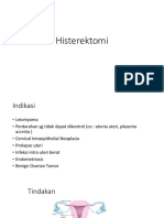 Histerektomi + Scep