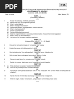 15A01101 Environmental Studies