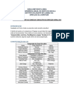 Relatório da Juventude Metodista