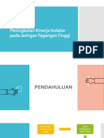 Peningkatan Kinerja Isolator Pada Jaringan Tegangan Tinggi