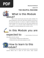 What Is This Module About?: The Helpful Machine