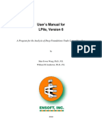 LPile v6 User Manual