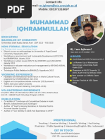 CV Muhammad Iqhrammullah