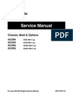 Caterpillar Cat GC20N Forklift Lift Trucks Service Repair Manual SN AT90-00011 and Up PDF
