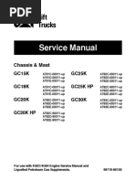 Caterpillar Cat GC30K Forklift Lift Trucks Service Repair Manual SN：AT83C-00011 and up.pdf