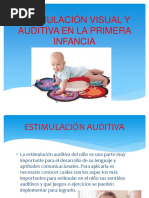 Estimulación Visual y Auditiva en La Primera Infancia
