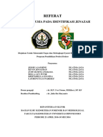 Penentuan Usia Pada Identifikasi Jenazah