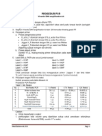 Prosedur PCR PDF