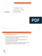 A Primary Care Approach To CKD Management: 15/08/18 20.34 Page 1 of 43