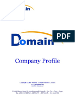 Domain Profile