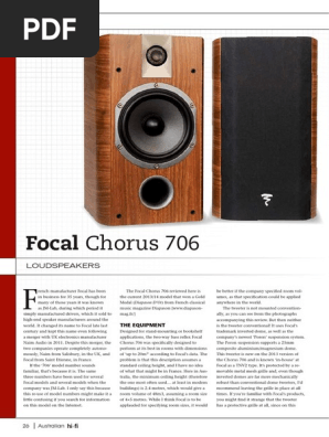 focal 706s