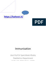 Immunisation - DrSyed