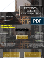 Ketatnya Sistem Pengendalian