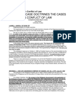 Case Doctrines in Conflict of Law.docx