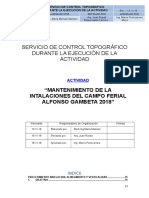 Control Topografico FAIM