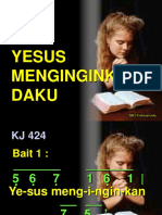 KJ 424 - Yesus Menginginkan Daku.e