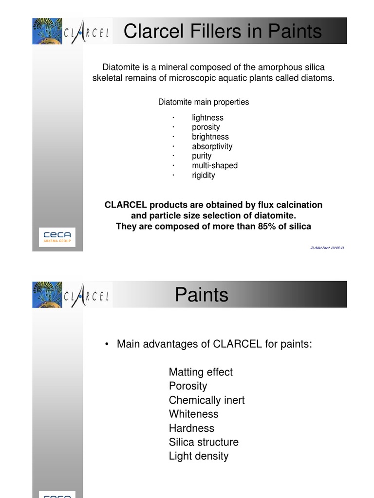 Clarcel Advantages in Paints | PDF | Paint | Materials