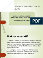 Minggu 2-Makna Asosiatif