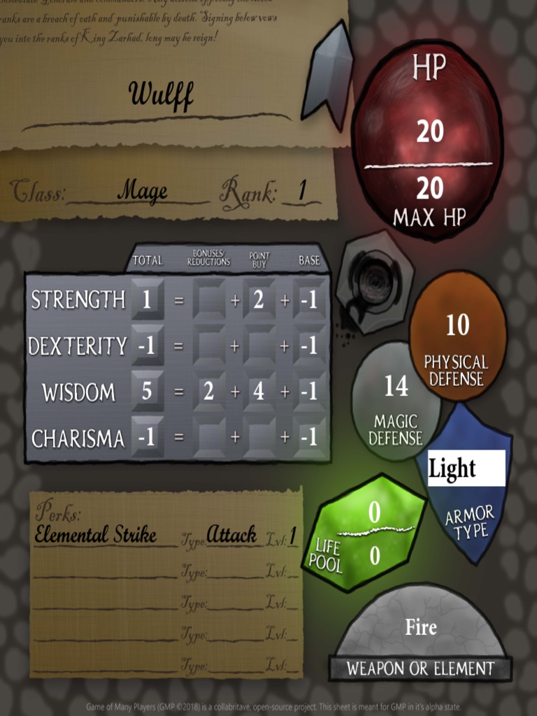 Alpha Character Overview | PDF